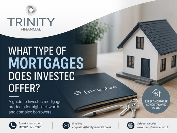 What type of mortgages does Investec offer?
