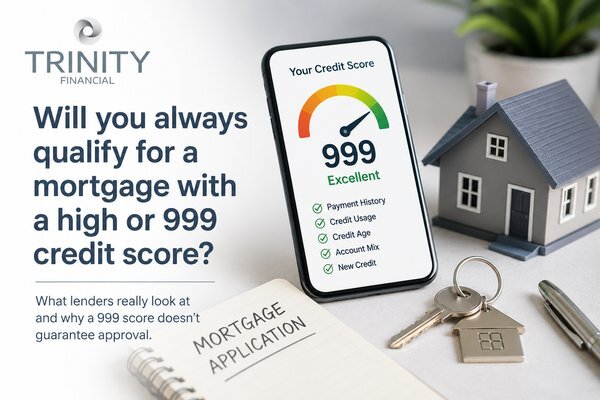 Will you always qualify for a mortgage with a 999 credit score?